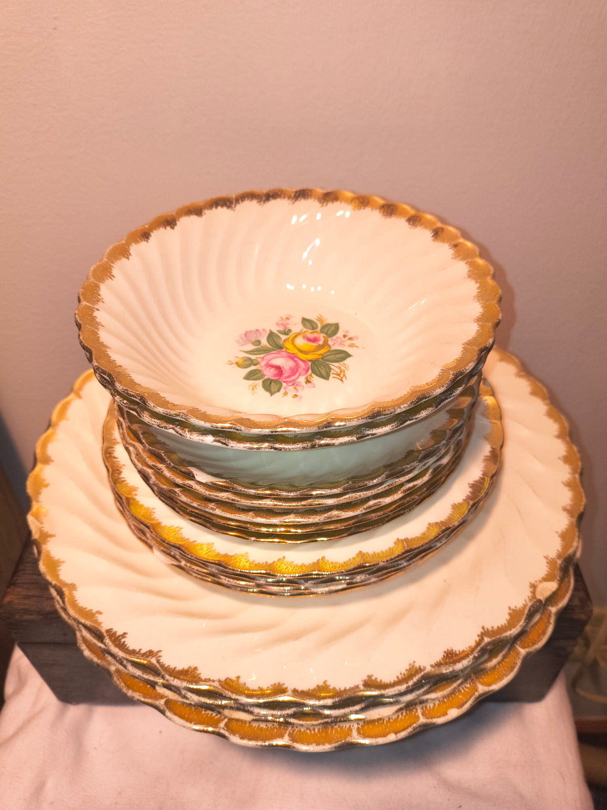 Dinnerware Replacements Quban Royal bowls are showing on top