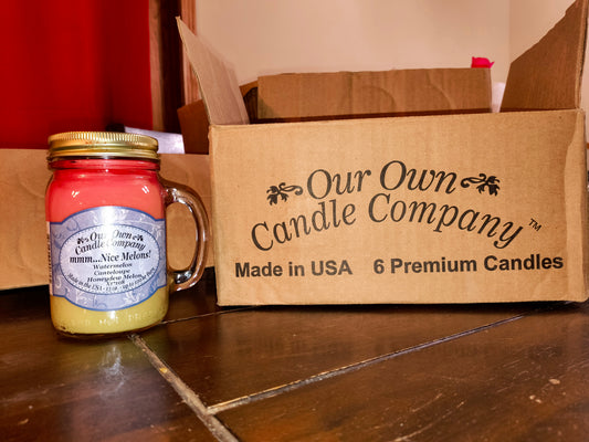 Mmm Melon Scented Farmhouse Candle